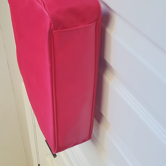 Victoria Secret "The Sexiest On Earth" Pretty Pink Large Vinyl Tote Bag - Picture 7 of 14